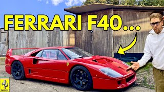 FERRARI F40 DREAM BUILD  WITH A TWIST [upl. by Ahsinyd]