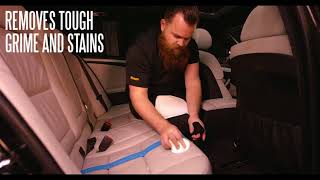 How to use Meguiar’s Gold Class Leather And Vinyl Cleaner [upl. by Hakym492]