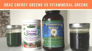 ORAC Energy Greens Vs VitaMineral Green [upl. by Ettennahs]