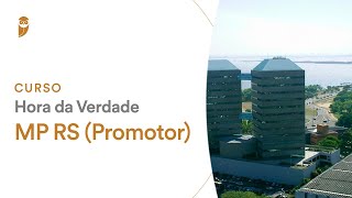 Curso Hora da Verdade MP RS Promotor  Direito Processual Penal [upl. by Aitsirhc]