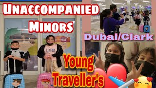 Unaccompanied Minors  Young Travellers Unaccompaniedminors Emirates [upl. by Nohtanoj]