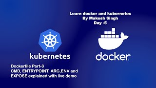 Docker and Kubernetes Day6 [upl. by Seavey]