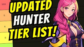 HUNTER TIER LIST UPDATED HAN SEMI Solo Leveling Arise [upl. by Orag107]