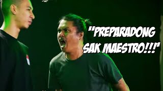 SAK MAESTRO vs ZAKI  Reaction Video  Tito Shernan NAG WALA YUNG CROWD [upl. by Holli]