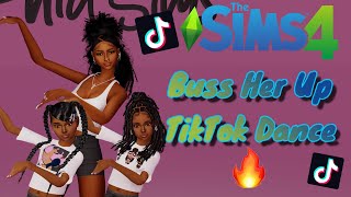 TikTok quotBuss Her Upquot TikTok Dance Animation for The Sims 4 [upl. by Terryn]