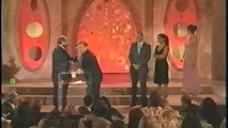 Daniel Day Lewis Jack Nicholson Robin Williams Accepting Critics Choice Award [upl. by Gnas]