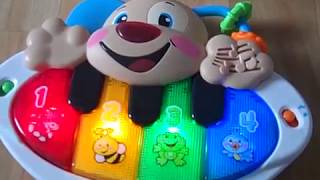 FisherPrice Laugh amp Learn Puppys Piano toy [upl. by Gertie726]