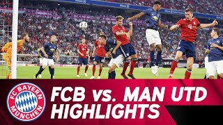 Martínez Winning Goal  FC Bayern vs Manchester United 10  Highlights [upl. by Gothart]