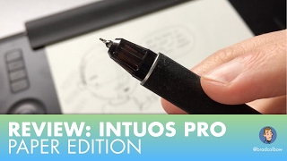 Review Intuos Pro Medium Paper Edition [upl. by Monika]