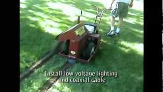 Fiber Optic Cable  Micro Trenching [upl. by Sama]