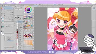 I Drew Blossom about 1 hour │ Streaming for the first timeno mic [upl. by Spencer308]