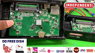 Independent Tv cover Free To Air DD Free Dish New Software New Channel update NK gx6605s v27 repair [upl. by Eseuqcaj]