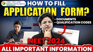 NTA Latest Update NEET2024 🚨  How to Fill NEET Application Form  Qualifying Examination Codes ✅ [upl. by Aeslehc]