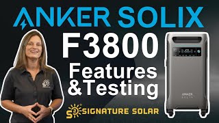 Anker SOLIX F3800 Portable Power Station  Complete Overview and RealWorld Testing [upl. by Ailic]