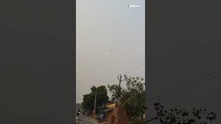 IAF MiG29 Fighter Jet Crashed 🤯 indianairforce crash [upl. by Gaylor916]