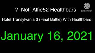 Hotel Transylvania 3 Final Battle With Healthbars RELEASE DATE [upl. by Imas]