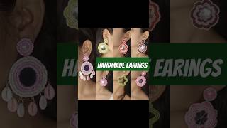 Diy handmade earrings  Woolen Mills shortvideo [upl. by Malca747]