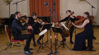 Ravel String Quartet 1st movement  Korossy Quartet  Bartók World Competition 2021 [upl. by Akirre]