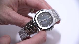 Patek Philippe Nautilus 57111A010 Watch Review  aBlogtoWatch [upl. by Nahgiem]