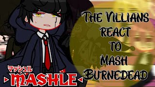 Innocent Zero Clan react to Mash Burnedead  Mash Brothers  Mashle react [upl. by Ahsikym]