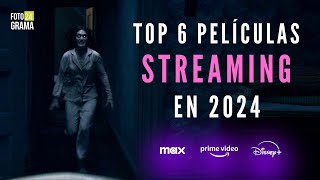 TOP 6 Mejores Películas de MAX PRIME VIDEO y DISNEY PLUS en 2024 PARTE 1  Fotograma 24 [upl. by Ahseekat]