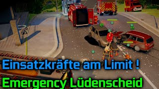 Einsatzkräfte am absoluten Arbeitslimit   Emergency Lüdenscheid  Multiplayer [upl. by Atworth991]