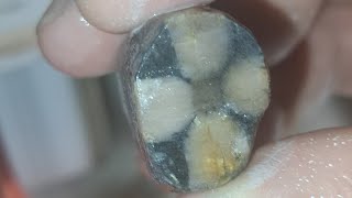 Andalusite  Chiastolite Lapis Crucifer Raw no edit version [upl. by Lefty]