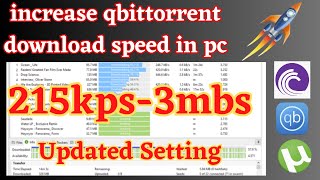 how to increase qbittorrent download speed in pc Best Setting To Increase Qbittorrent Speed updated [upl. by Tuinenga]