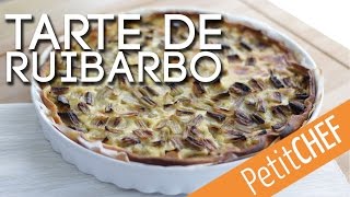 Tarte de ruibarbo  receita doce [upl. by Mahala644]