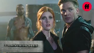 Shadowhunters  Season 1 Episode 5 Luke and the Werewolves  Freeform [upl. by Othello]