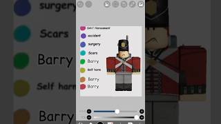 Guts and blackpowder barry💔 animation art digitalrendering drawing artreveal funny roblox [upl. by Einnod23]