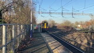 Trains at Levenshulme 29112023 [upl. by Adnalra499]