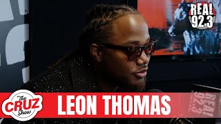 Leon Thomas breaks down his album working with Ye in Italy amp his long time fans [upl. by Anawak695]