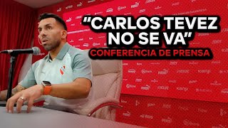 quotCarlos Tevez no se vaquot  Conferencia de prensa [upl. by Llorre761]