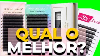 CÍLIOS VOLUME BRASILEIRO FIO Y QUAL COMPRAR Nagaraku Fadvan Decemars e Arisonlashes [upl. by Eceinaj]