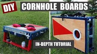 How To Make Cornhole Boards [upl. by Kcirddet]