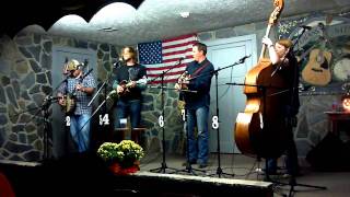 Patton Wages on banjo Aaron Ramsey on mandolin Brian and Maggie Stephens on guitar and bass [upl. by Hildagard504]