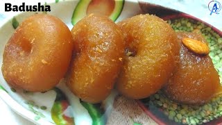 Homemade halwai style Badusha Balushahi Recipe  Tasty sweet amp snack recipe badusha at home [upl. by Haya]