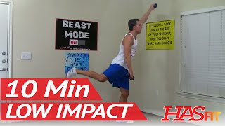 10 Min Low Impact Cardio Workout for Beginners  Low Impact Workout amp Aerobic Exercises [upl. by Rawden]