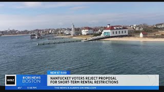 Nantucket voters reject proposal for shortterm rental restrictions [upl. by Heath]