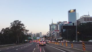 Warringah Freeway amp Sydney Harbour Bridge  Sydney NSW [upl. by Rachel]