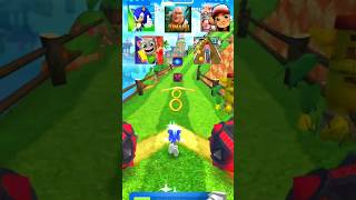 Full Speed Sonic Dash 🆚 Subway Princessn 🆚 Tom Gold 🆚 Jumanji 🆚 Subway Surfers Gameplay 😱🔥👑 ytshort [upl. by Best191]