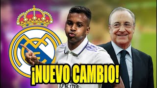 ¡NADIE SE LO ESPERABA ¡CAMBIO EN EL MADRID RODRYGO YA HA DECLARADO  NOTICIAS DEL REAL MADRID HOY [upl. by Crescin]