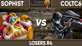 OCO  Sophist King Dedede vs ColtC6 Joker  Timber Tuesdays 43 Losers R4 [upl. by Majka]