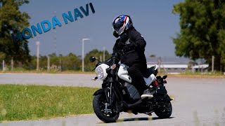 Honda Navi la nueva moto accesible y con bajo mantenimiento de producción nacional [upl. by Aciraj981]