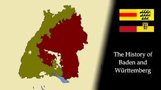 The History of Baden and Württemberg Every Year 10832022 [upl. by Haines]