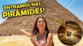 LEVEI MEUS SEGUIDORES PRO EGITO PIRÂMIDES DE GIZÉ amp MUSEU DO CAIRO  Brasileira no Egito [upl. by Lacram]