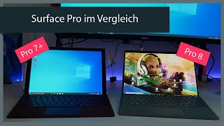 Vergleich Surface Pro 7 vs Surface Pro 8 [upl. by Yllus763]