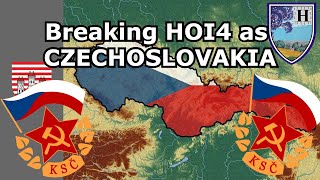 Breaking HOI4 as Communist Czechoslovakia [upl. by Hanahs]