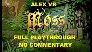 Moss  Amazing VR platformer Full Playthrough  Part 2 The Mire Temple  RTX 3080 Gameplay [upl. by Aihsetal]